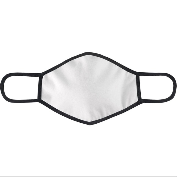 Basketball face mask, dual layer cotton - Picture 2 of 2